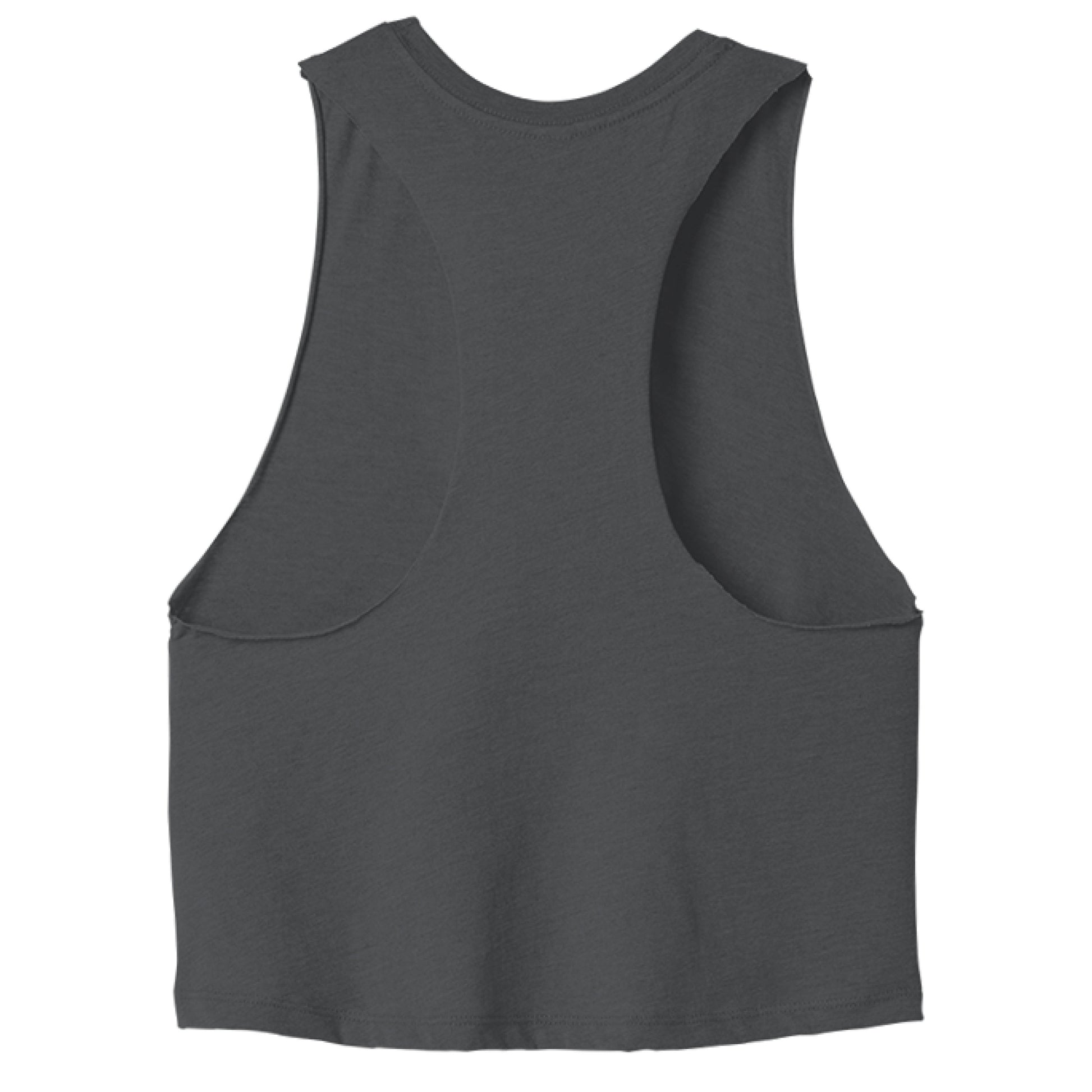 DARK GRY HEATHER - BACK